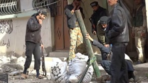 استهداف معاقل النظام بالهاون من قبل لواء ابن القيم في حي الجبيلة في دير الزور