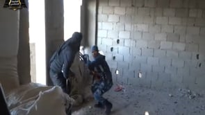 استهداف نقاط تمركز قوات النظام في حي الحويقة في دير الزور بواسطة رشاش دوشكا من قبل لواء الحمد الإسلامي