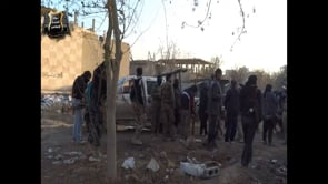 استعداد عناصر لواء الحمد لاقتحام مقرات النظام في حي الحويقة في دير الزور