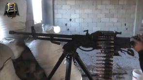 استهداف نقاط تمركز قوات النظام في حي الحويقة في دير الزور بواسطة رشاش دوشكا من قبل لواء الحمد الإسلامي