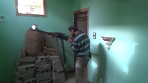 استهداف عناصر النظام بالدوشكا من قبل لواء أم القرى في حي الجبيلة في دير الزور