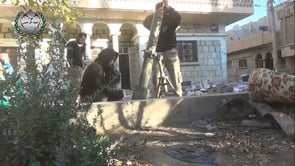 استهداف معاقل النظام بقذائف الهاون من قبل لواء جند الرحمن في حي الصناعة في دير الزور