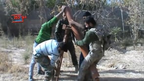 استهداف مقرات النظام في قرية الجفرة من قبل لواء الشهيد فيصل العكيدي في دير الزور