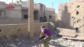 استهداف معاقل النظام في حي الصناعة من قبل لواء جند الرحمن بالاشتراك ع لواء القادسية