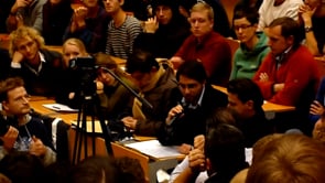 المجند المنشق وليد القشعمي يدلي بشهادته في مدينة برلين الألمانية حول انشقاقه