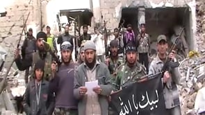 لواء درع الانصار يوجه بيان بخلع أيمن الزعال كممثل للواء في الخارج