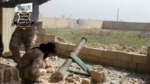 استهداف مقرات النظام في قرية الجفرة بالهاون من قبل كتائب عبدالله بن الزبير في دير الزور