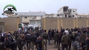 استعداد مقاتلي تجمع ثوار الأتارب للانطلاق باتجاه الفوج  46 في محيط الأتارب للسيطرة علىه من تنظيم داعش