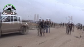 جولة ميدانية مع مقاتلي تجمع ثوار الأتارب داخل الفوج 46 بعد السيطرة عليه من تنظيم داعش