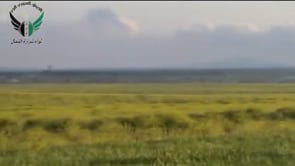 استهداف نقاط تمركز قوات النظام في كتيبة العلقمية في محيط مطار منغ قبل اقتحامها من قبل لواء شرارة الشمال