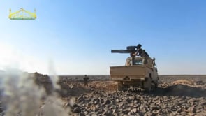 استهداف دبابة بصاروخ تاو من قبل جيش أسود الشرقية في محافظة السويداء