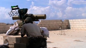 استهداف رشاش 14.5 بصاروخ فاغوت من قبل لواء سيف الله في ريف حماة الشمالي