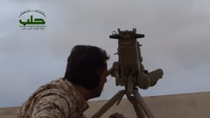 استهداف دبابة بصاروخ ميتس من قبل غرفة عمليات تحرير حلب في بلدة خان طومان في محافظة حلب