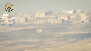 استهداف مواقع قوات الأسد بصاروخ كورنيت من قبل الجبهة الوطنية للتحرير في ريف حماة الشمالي