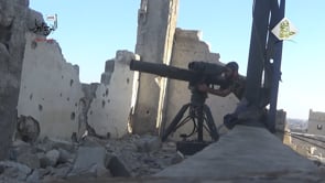 استهداف مواقع قوات الأسد بصاروخ تاو من قبل الفوج الأول في ريف حلب الجنوبي