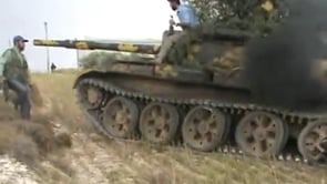 اغتنام دبابة T62 في مدينة دركوش في محافظة إدلب