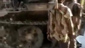 اغتنام دبابة T55 في محافظة دير الزور