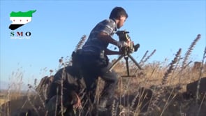 استهداف مواقع قوات الأسد بصاروخ ميتس من قبل لواء أبابيل حوران في محافظة درعا