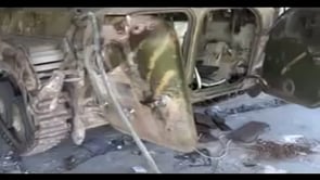 اغتنام عربة بي ام بي في بلدة عندان في محافظة حلب