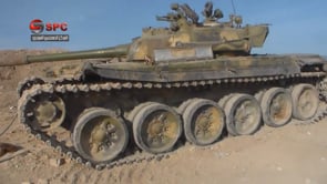 اغتنام دبابتين T72 وتدمير أخرى من قبل جند الأقصى في قرية تل عثمان في محافظة حماة