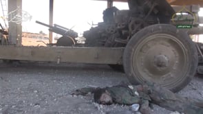 جولة بعد السيطرة على كلية المدفعية في مدينة حلب