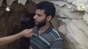 تفجير نفق تحت مبنى تتحصن به قوات الأسد في حي جمعية الزهراء في مدينة حلب من قبل كتائب فجر الخلافة الإسلامية