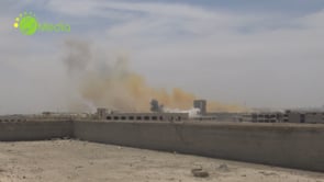 تفجير نفق تحت مبنى تتحصن به قوات الأسد في حي جمعية الزهراء في مدينة حلب من قبل كتائب فجر الخلافة الإسلامية