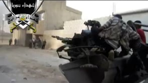 تدمير عربة بي ام بي واغتنام آليات من حاجز أبو الظهور في محافظة إدلب