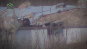 قنص عنصر من قوات الأسد من قبل حركة أحرار الشام في الغوطة الشرقية في محافظة ريف دمشق