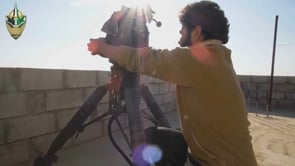 استهداف رشاش 23 بصاروخ تاو من قبل ألوية سيف الشام في قرية تل قرين في محافظة درعا