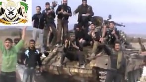 اغتنام دبابة T55 بعد السيطرة على سرية رسم الخوالد في محافظة القنيطرة