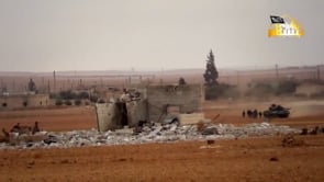 التصدي لاقتحام  قوات الأسد لقرية المستريحة في محافظة حماة من قبل الحزب الإسلامي التركستاني