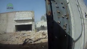 اقتحام مواقع قوات الأسد في مدينة حرستا في محافظة ريف دمشق من قبل حركة أحرار الشام الإسلامية