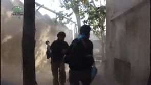 اقتحام مواقع قوات الأسد في مدينة حرستا في محافظة ريف دمشق من قبل حركة أحرار الشام الإسلامية