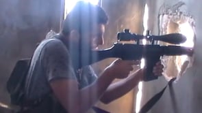 مقابلة مع عناصر كتيبة عمر المختار المرابطين على الجهة الغربية لبلدة كفر نبودة في ريف حماة