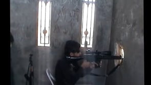 مرابطة عناصر كتيبة عمر المختار على جبهة كفر نبودة في ريف حماة