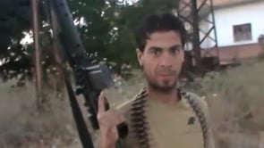 انتشار عناصر كتيبة عمر المختار على الجبهة الغربية لبلدة كفر نبودة في ريف حماة