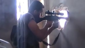 مقابلة مع عناصر كتيبة عمر المختار المرابطين على الجهة الغربية لبلدة كفر نبودة في ريف حماة