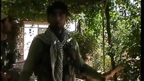 مرابطة عناصر كتيبة عمر المختار على جبهة كفر نبودة في ريف حماة