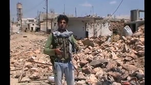 آثار الدمار الذي حل في بلدة كفرنبودة جراء القصف العشوائي من قبل قوات النظام