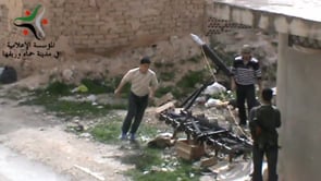 استهداف حاجز لقوات النظام في محيط مدينة مورك في ريف حماة بواسطة قذائف الهاون من قبل كتيبة الفتح