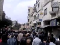 مظاهرة في مدينة بانياس في ريف طرطوس في جمعة "الشهداء"