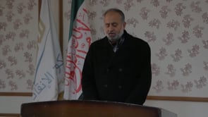 مؤتمر صحفي لوزير الداخلية في حكومة الإنقاذ السورية بخصوص قصف الطيران الروسي السجن المركزي في إدلب