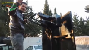 مقابلة مع قائد لواء درع الحق المقاتل والحديث عن غنائم من قبل قوات النظام