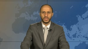 مقابلة تلفزيونية مع قائد فرقة الحمزة سيف أبو بكر للحديث عن التطورات العسكرية في معركة السيطرة على مدينة الباب