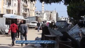 مقابلة تلفزيونية مع الناشط صهيب العلي للحديث عن المفاوضات بشأن تهجير أهالي حي الوعر في مدينة حمص