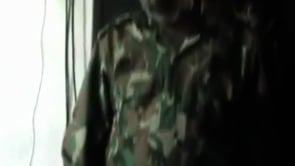 العقيد مالك الكردي ينعي أحمد أمين في ريف اللاذقية