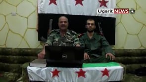 انشقاق العقيد المظلي أنس العليوي من مرتبات الدفاع المحلي في حماة ونجله الملازم أول علي العليوي من مرتبات مركز شرطة منبج