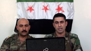 إعلان انشقاق النقيب المهندس بيوار مصطفى من مرتبات كلية المدرعات