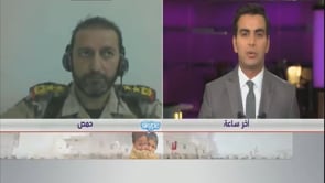 لقاء تلفزيوني مع العقيد فاتح حسون للحديث عن مجريات تحرير بابا عمرو في مدينة حمص